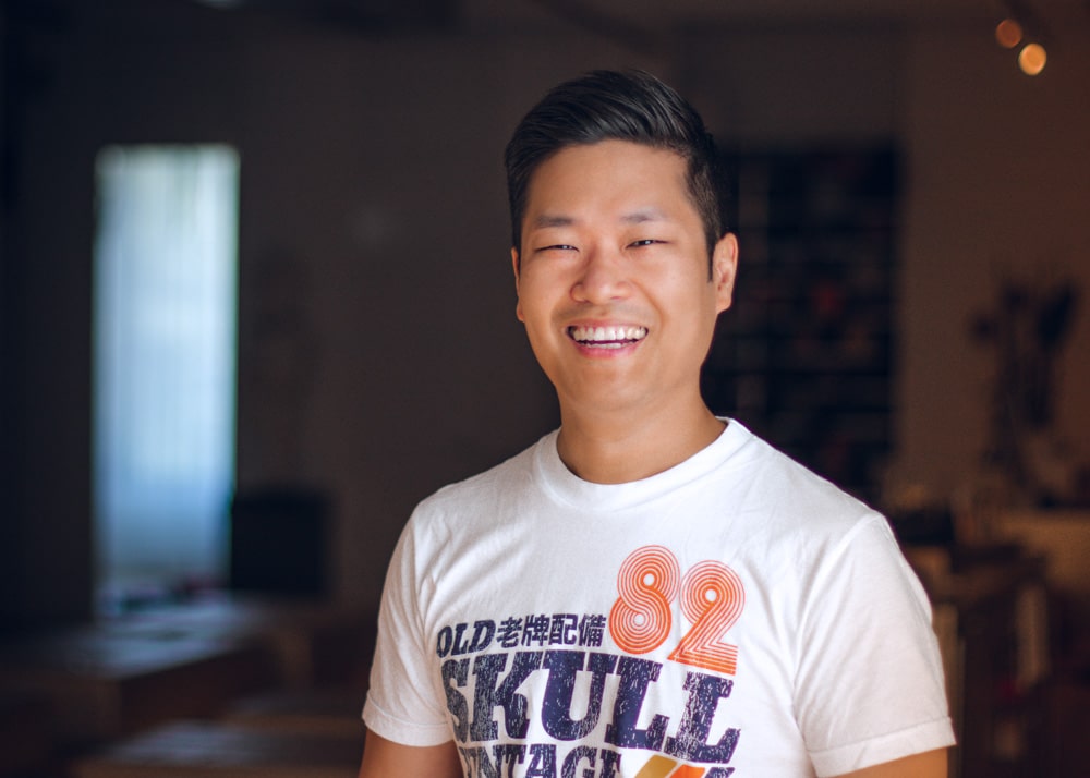 portrait of inside flow founder Young Ho Kim