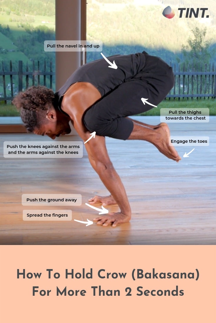 How To Transition From Crow Pose To Chaturanga - Headstands and Heels