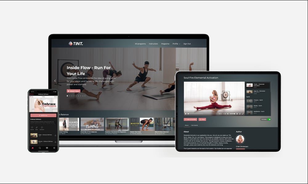 Join TINT Yoga now! Free Trial.