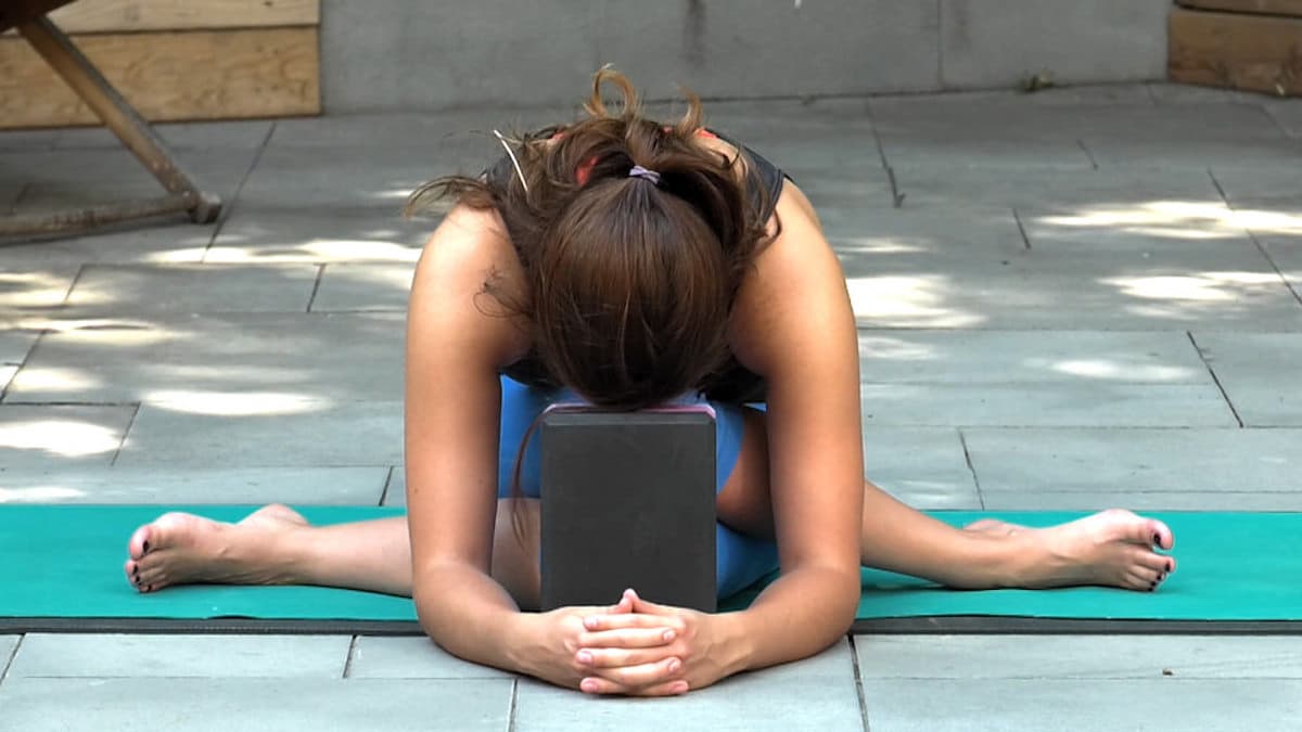 Caterpillar Pose Unveiling Yin Yoga's Deep Stretch