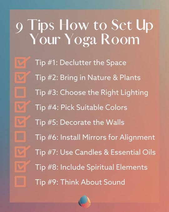 The Ultimate Guide for Your Yoga Room at Home - TINT Yoga