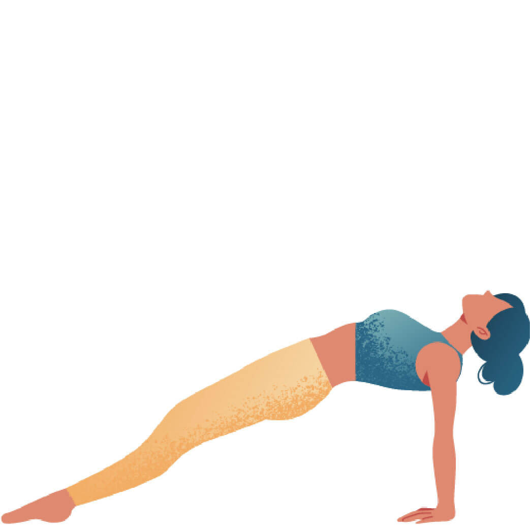 Purvottanasana Upward Plank Pose